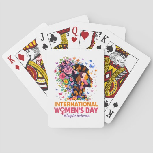 International Women's Day Pokerkaarten (Achterkant)