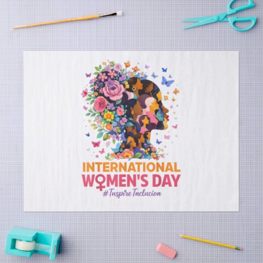 International Women's Day Tissuepapier (Craft)