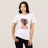 International Women's Day Tri-Blend Shirt (Voorkant volledig)