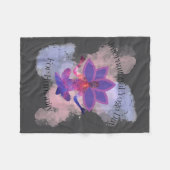 International Yoga Day For Humanity  Fleece Deken (Voorkant (Horizontaal))