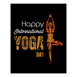 International Yoga Day Perfect Poster