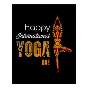 International Yoga Day Perfect Poster