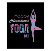 International Yoga Day Perfect Poster (Voorkant)