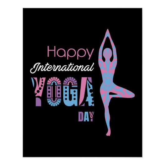 International Yoga Day Perfect Poster (Voorkant)