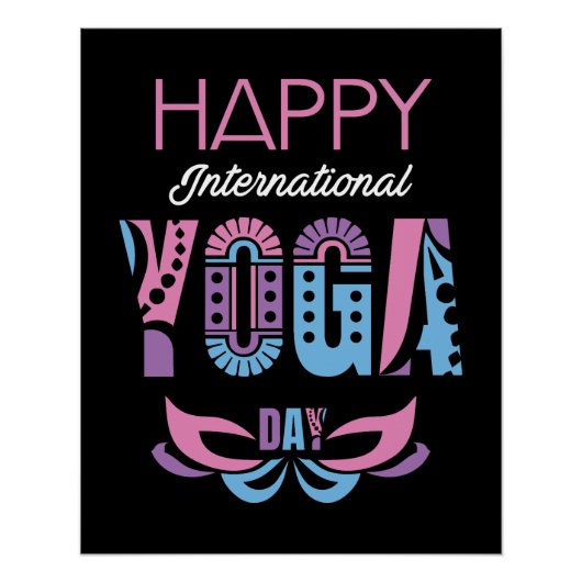 International Yoga Day Perfect Poster (Voorkant)