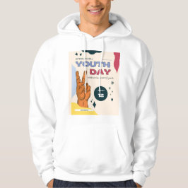 International youth day , August 12 ,  Hoodie