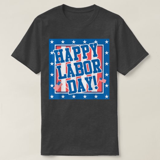 Internationale Arbeidsdag Happy Labour Day 2022 VS T-shirt (Design voorkant)