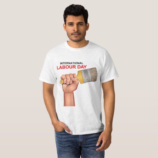 Internationale Arbeidsdag - T-shirt (Voorkant volledig)