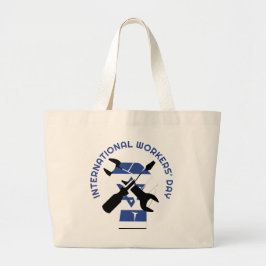 Internationale Arbeidsorganisatie ISRAËL ARBEIDSDA Grote Tote Bag