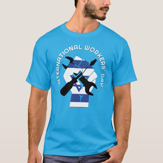 Internationale Arbeidsorganisatie ISRAËL ARBEIDSDA T-shirt (Voorkant)