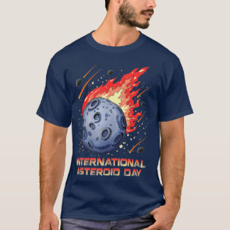 Internationale Asteroïde Dag Juni 30 Astronomie Me T-shirt