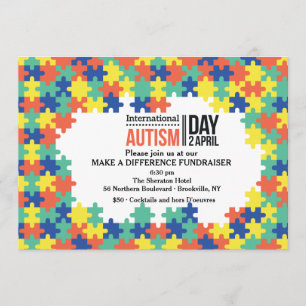Internationale Autisme Dag Uitnodiging