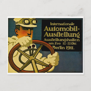 Internationale Automobil-Ausftellung 1911 Briefkaart