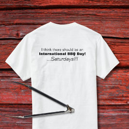 Internationale BBQ Day Saturdays TShirt