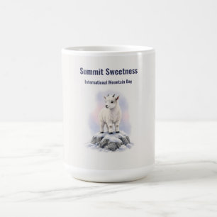 Internationale bergdag van Summit Sweetness Koffiemok