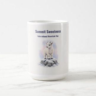 Internationale bergdag van Summit Sweetness Koffiemok