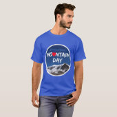 Internationale Bergendag Promotie T-shirt (Voorkant volledig)