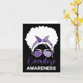 Internationale bewustmaking bij overdosering Dag 2 Kaart (Gele Bloem)