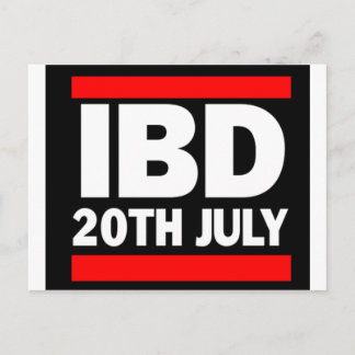 Internationale Boombox Dag - 20 juli Briefkaart