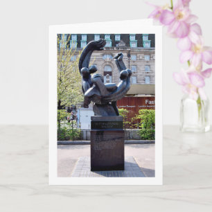 Internationale Brigade-monument in Jubilee Gardens Kaart