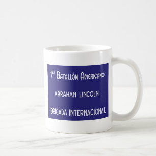 Internationale brigades Abraham Lincoln 1st Koffiemok