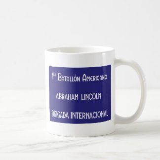 Internationale brigades Abraham Lincoln 1st Koffiemok