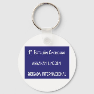 Internationale brigades Abraham Lincoln 1st Sleutelhanger
