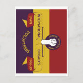 Internationale brigades briefkaart (Voorkant)