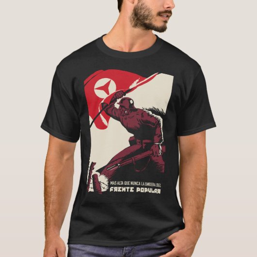 INTERNATIONALE BRIGADES T-SHIRT (Voorkant)