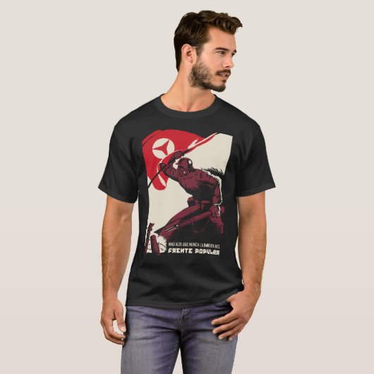 INTERNATIONALE BRIGADES T-SHIRT (Voorkant volledig)