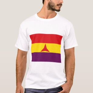 Internationale brigades vlag (Spaanse burgeroorlog T-shirt