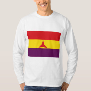Internationale brigades vlag (Spaanse burgeroorlog T-shirt