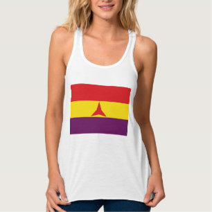 Internationale brigades vlag (Spaanse burgeroorlog Tanktop