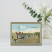 internationale brug en douane El Paso Briefkaart (Staand voorkant)