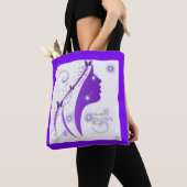 Internationale Canvas tas op vrouwendag (Dichtbij)