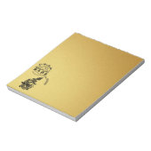 Internationale Chinese Nieuwjaar Dragon 2024 SqN Notitieblok (Linkerzijde)