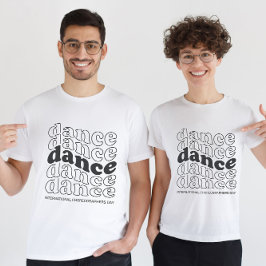 Internationale Choreografendag T-shirt