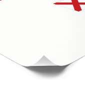 Internationale code voor signaalborden 2 perfect poster (Hoek)