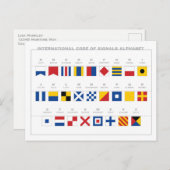 Internationale code voor signaalborden briefkaart (Voorkant / Achterkant)