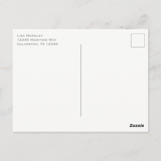 Internationale code voor signaalborden briefkaart (Achterkant)