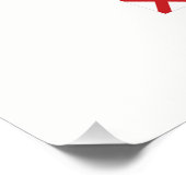 Internationale code voor signaalborden perfect poster (Hoek)