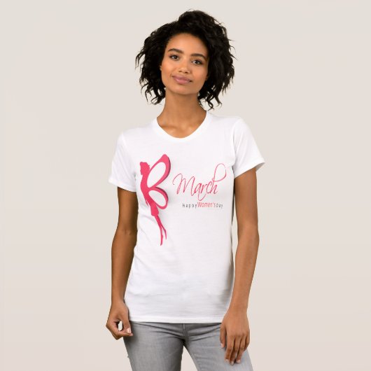 Internationale dag t-shirt (Voorkant volledig)