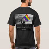 internationale dag tegen homofobie t-shirt (Achterkant)