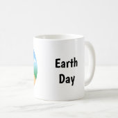 Internationale Dag van de Aarde Koffiemok (Voorkant rechts)