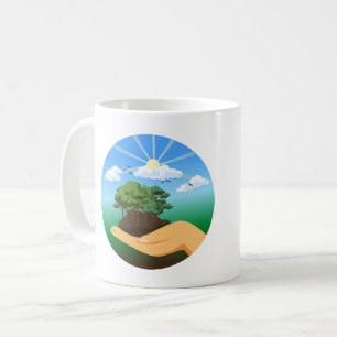 Internationale Dag van de Aarde Koffiemok
