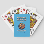 Internationale dag van de asteroïde. 30 juni pokerkaarten (Achterkant)