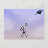 Internationale Dag van de Astronomie - Planeten Feestdagenkaart (Achterkant)