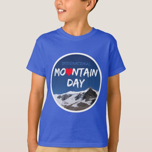 Internationale Dag van de Berg T-shirt (Voorkant)