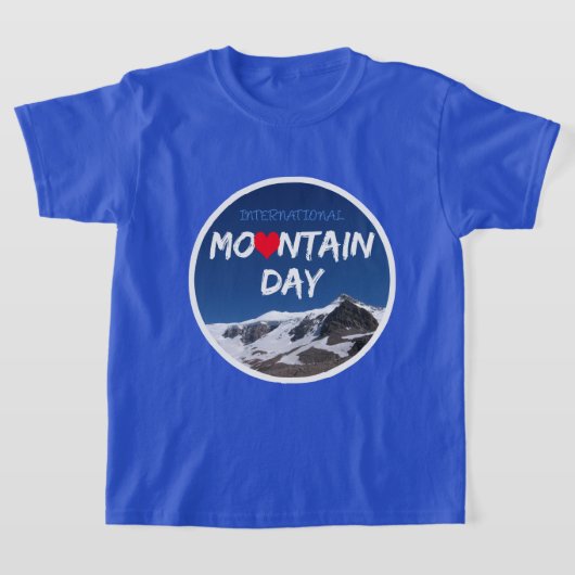 Internationale Dag van de Berg T-shirt (Laagn)
