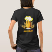 Internationale dag van de brouwen t-shirt (Achterkant)